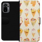 Plånboksfodral till Xiaomi Redmi Note 10S med Glassigt motiv