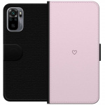 Plånboksfodral till Xiaomi Redmi Note 10S med Hjärta motiv