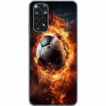 Mobilskal till Xiaomi Redmi Note 11 med Fotboll motiv