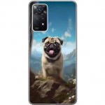 Mobilskal till Xiaomi Redmi Note 11 Pro med Glad Hund motiv