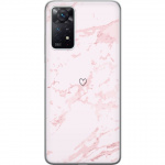 Mobilskal till Xiaomi Redmi Note 11 Pro med Rosa Hjärta motiv
