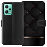 Plånboksfodral till Xiaomi Redmi Note 12 med Lyxig linje motiv