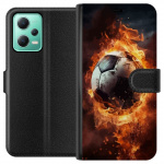 Plånboksfodral till Xiaomi Redmi Note 12 med Fotboll motiv Plånboksfodral till Xiaomi Redmi Note 12 med Fotboll motiv