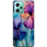 Mobilskal till Xiaomi Redmi Note 12 med Magiska blommor motiv