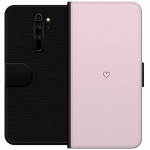 Plånboksfodral till Xiaomi Redmi Note 8 Pro med Hjärta motiv