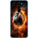 Mobilskal till Xiaomi Redmi Note 8 Pro med Fotboll motiv