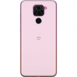 Mobilskal till Xiaomi Redmi Note 9 med Hjärta motiv