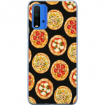 Mobilskal till Xiaomi Redmi Note 9 4G med Pizza motiv