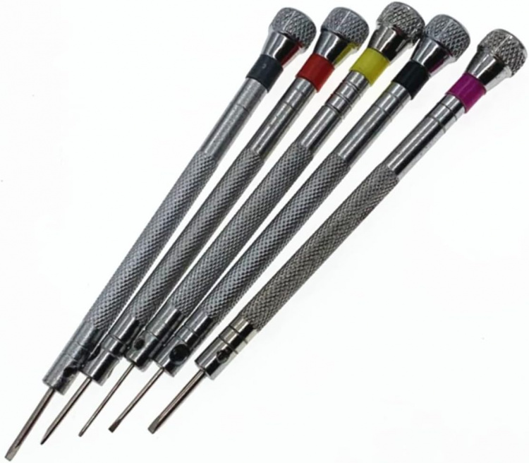 Precisionsskruvmejslar till klockor Precisionsskruvmejslar till klockor