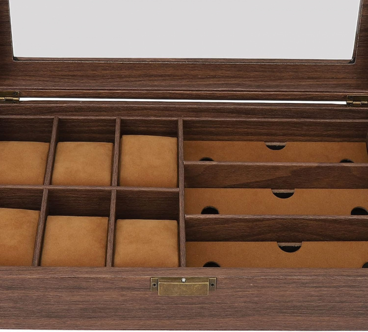 Förvaring till klockor och solglasögon Förvaring till klockor och solglasögon