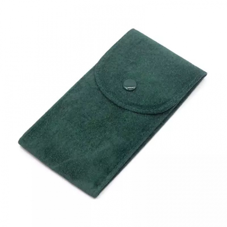 Klockfodral i sammetsliknande material, Grön Klockfodral i sammetsliknande material, Grön