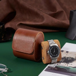 Resefodral i PU-läder 1 klocka, Brun