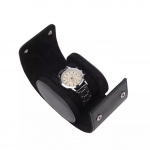 Resefodral i PU-läder 1 klocka, Svart