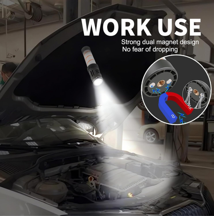 2-i-1 LED Campinglampa med myggavvisare 2-i-1 LED Campinglampa med myggavvisare