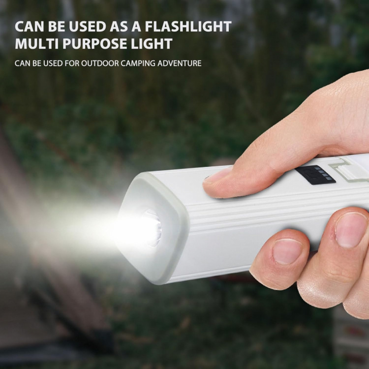 Hopfällbar LED campinglampa med flera ljuslägen Hopfällbar LED campinglampa med flera ljuslägen
