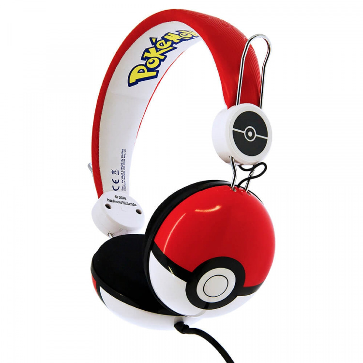 POKEMON Hörlur Dome Tween On-Ear 90dB Pokeball
