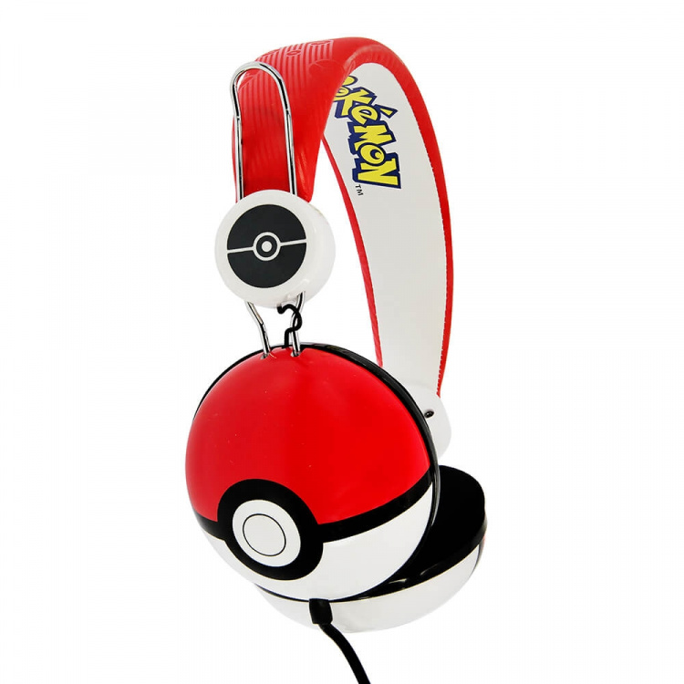 POKEMON Hörlur Dome Tween On-Ear 90dB Pokeball