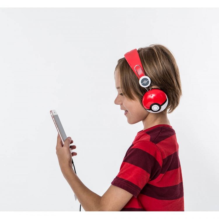 POKEMON Hörlur Dome Tween On-Ear 90dB Pokeball