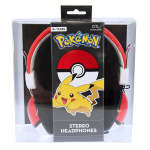 POKEMON Hörlur Dome Tween On-Ear 90dB Pokeball