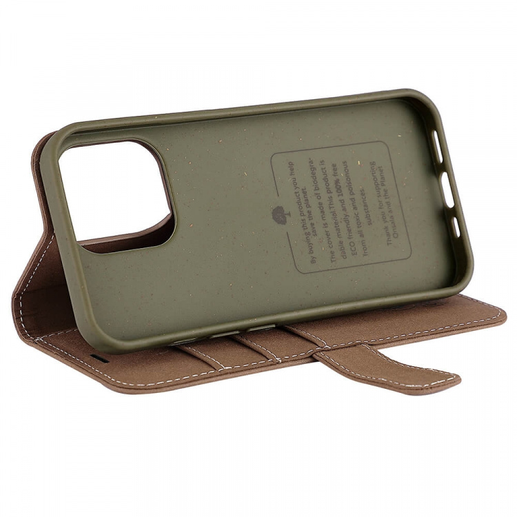 Onsala Mobilfodral Eco Brun - iPhone 13 Pro