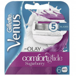 Gillette Venus with OLAY Comfortglide Sugarberry Blades 6-pack Gillette Venus with OLAY Comfortglide Sugarberry Blades 6-pack