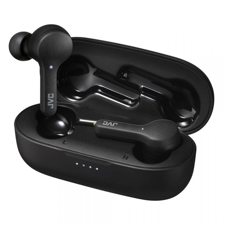 JVC Hörlur In-Ear True Wireless Gumy HA-A7T Svart JVC Hörlur In-Ear True Wireless Gumy HA-A7T Svart