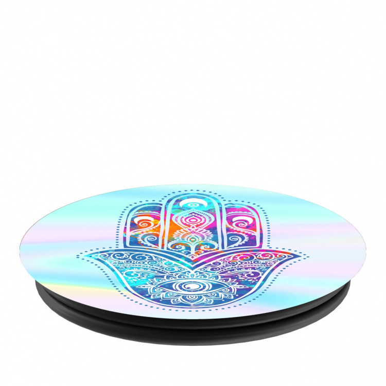 POPSOCKETS Hippie Hamsa Grip med Ställfunktion