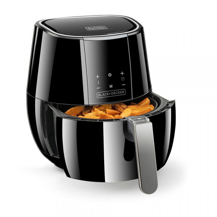BLACK+DECKER Air Fryer Digital Control 3,5L Svart BLACK+DECKER Air Fryer Digital Control 3,5L Svart