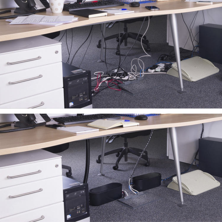 D-LINE Kabelbox Liten Svart