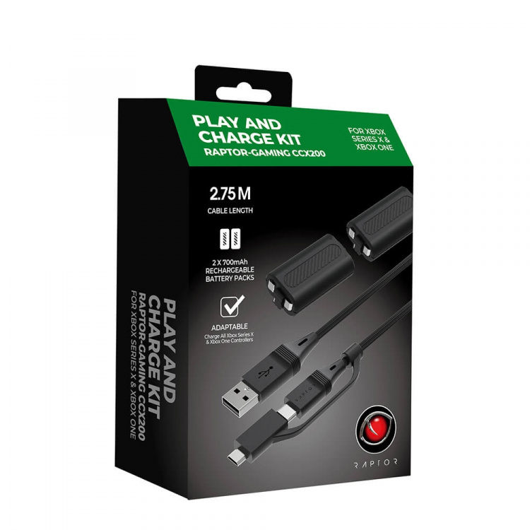 RAPTOR RAPTOR Laddningskit XBOX 