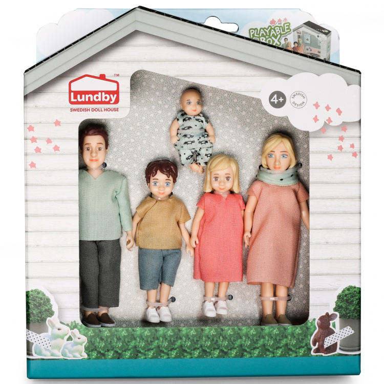 Lundby Dockset Familj Charlie