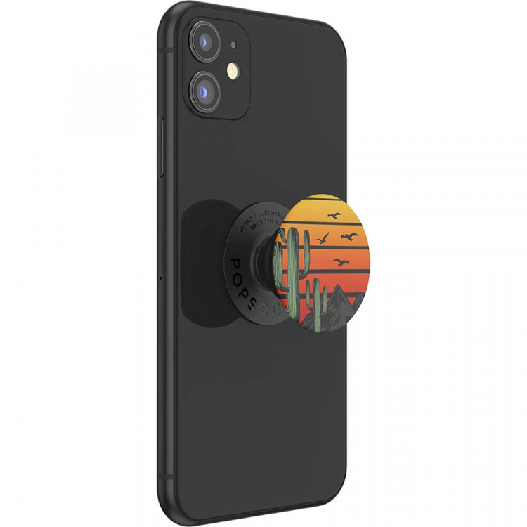 PopSockets Saguaro Sunset Avtagbart Grip med Ställfunktion PopSockets Saguaro Sunset Avtagbart Grip med Ställfunktion