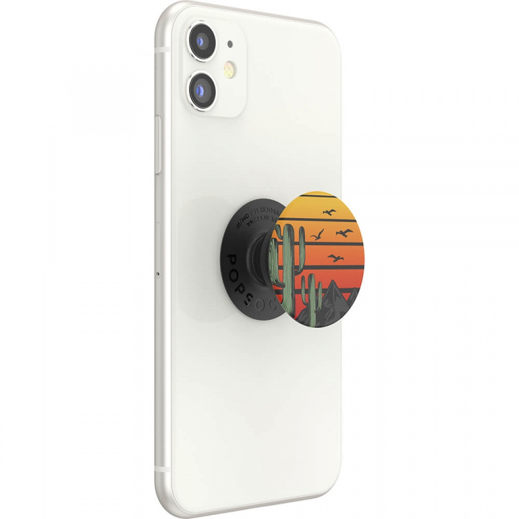 PopSockets Saguaro Sunset Avtagbart Grip med Ställfunktion PopSockets Saguaro Sunset Avtagbart Grip med Ställfunktion