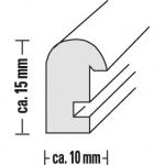 HAMA Ram Phoenix 20x30cm Svart