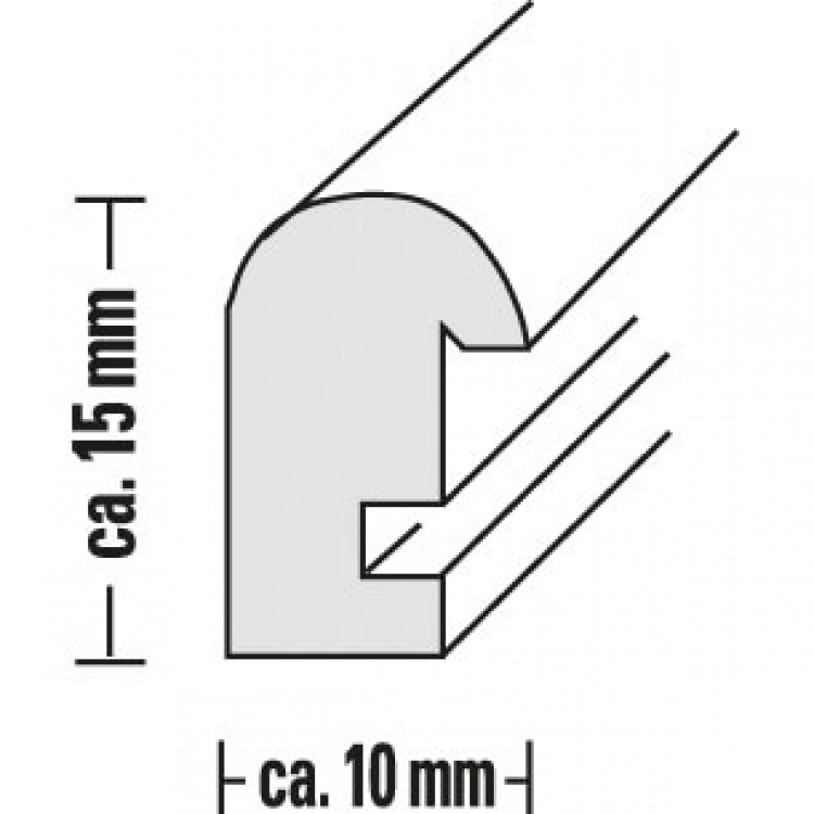 HAMA Ram Phoenix 20x30cm Svart