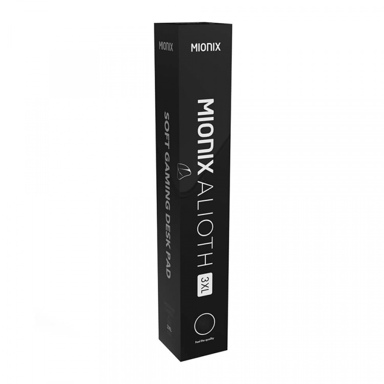 Mionix Musmatta Alioth 3XL 140x60 cm Svart