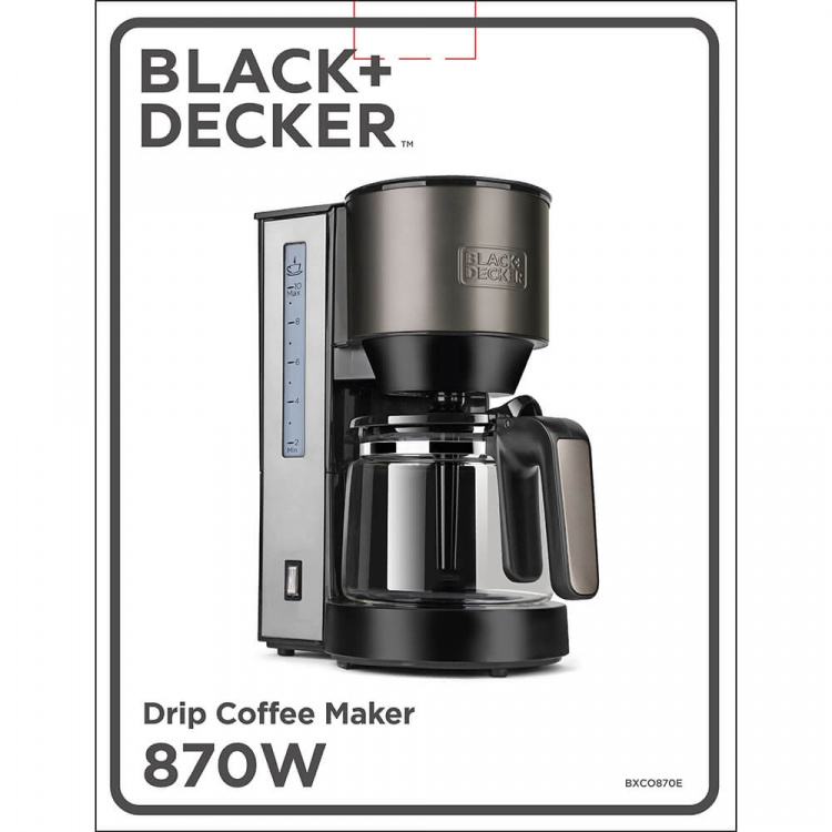 BLACK+DECKER Kaffebryggare 870W