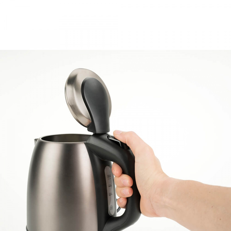BLACK+DECKER Vattenkokare 1,2L Borstat Stål