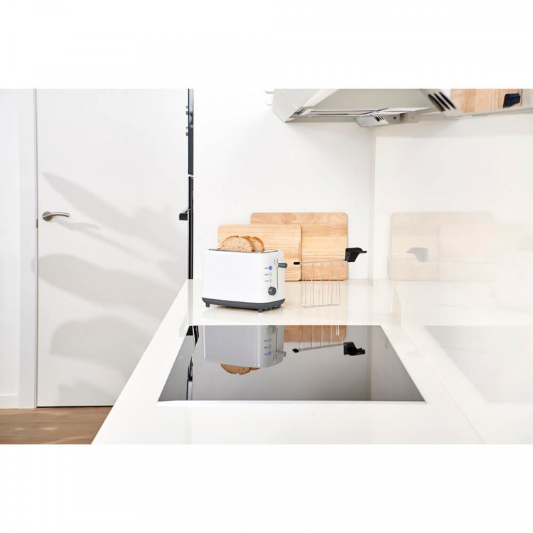 BLACK+DECKER Brödrost 2-Skivor Vit