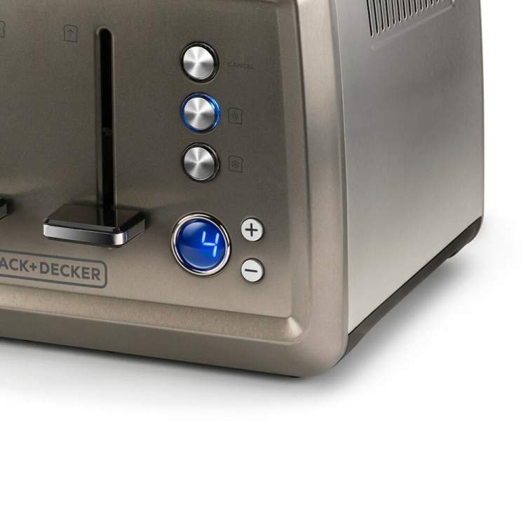 BLACK+DECKER Brödrost 4-skivor 1960W BLACK+DECKER Brödrost 4-skivor 1960W