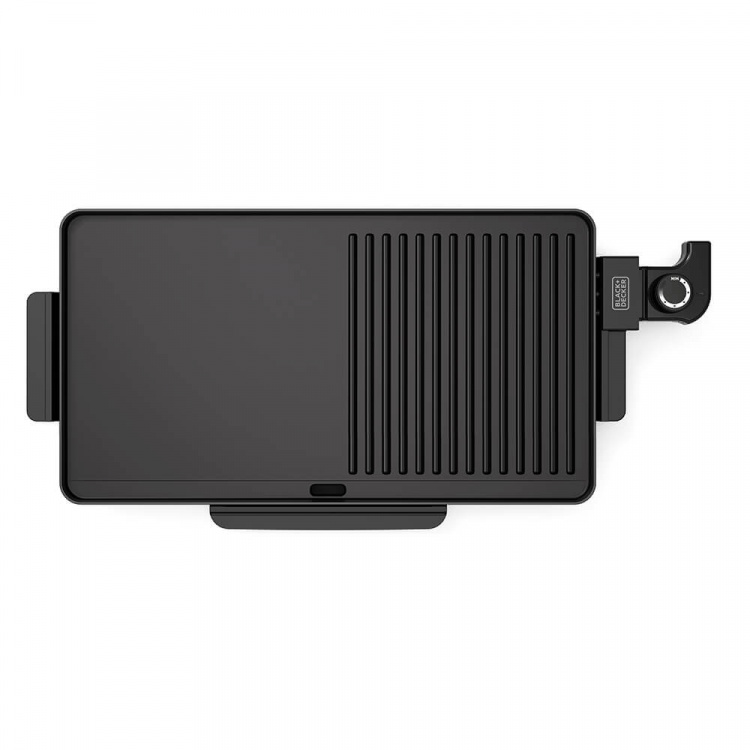 BLACK+DECKER Bordsgrill Platt 2200W Svart