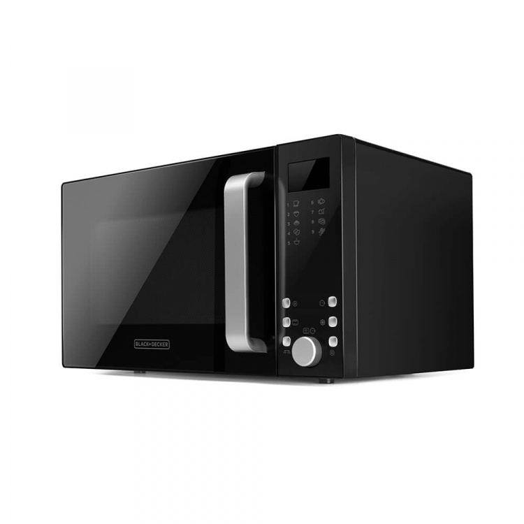 BLACK+DECKER Mikrovågsugn Digital 23L 900W Svart