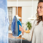 BLACK+DECKER Ångstrykjärn Blå