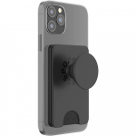 PopSockets PopWallet+ för Magsafe med Grip Svart PopSockets PopWallet+ för Magsafe med Grip Svart