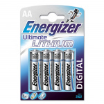 ENERGIZER Batteri AA/LR6 Ultimate Lithium 4-pack ENERGIZER Batteri AA/LR6 Ultimate Lithium 4-pack