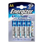 ENERGIZER Batteri AA/LR6 Ultimate Lithium 4-pack ENERGIZER Batteri AA/LR6 Ultimate Lithium 4-pack