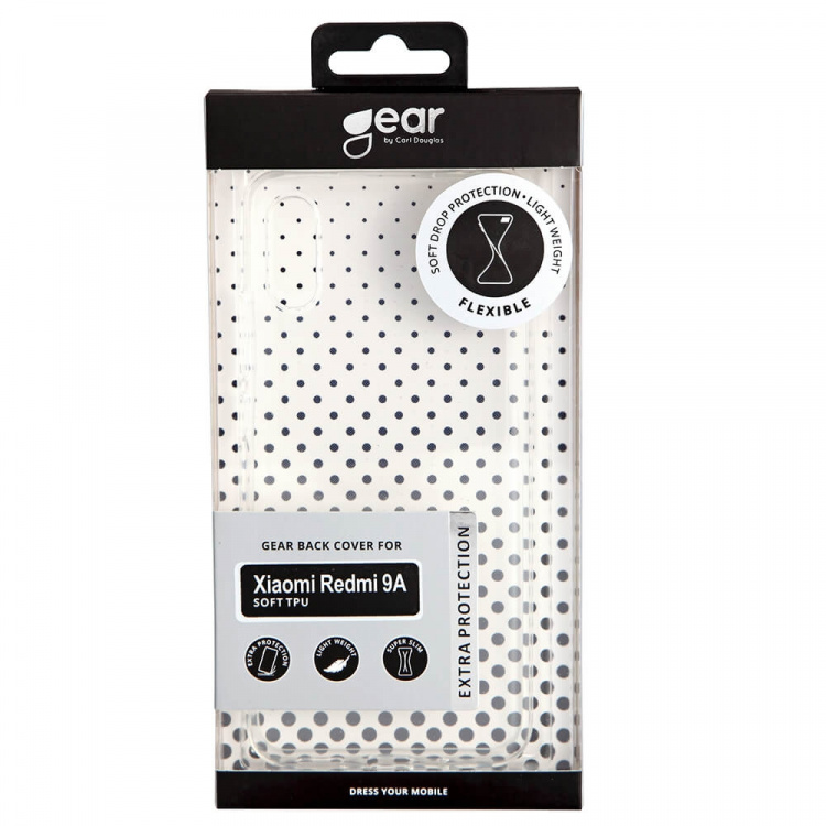 Gear Mobilskal TPU Transparent - Xiaomi Redmi 9 A