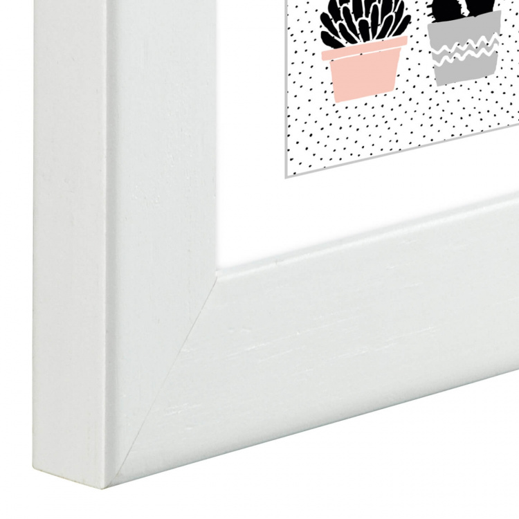 Hama Ram Lahti 30x40cm Vit