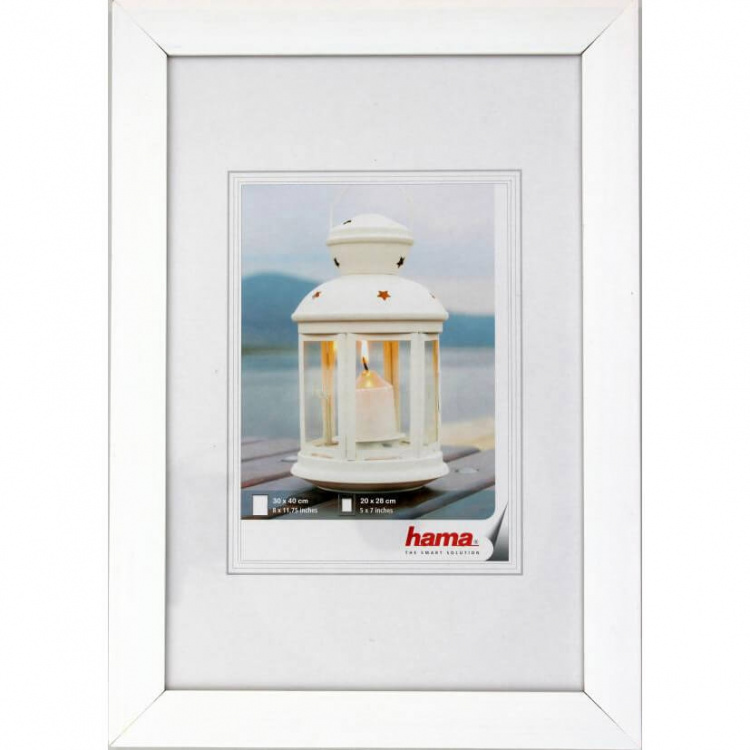Hama Ram Lahti 30x40cm Vit