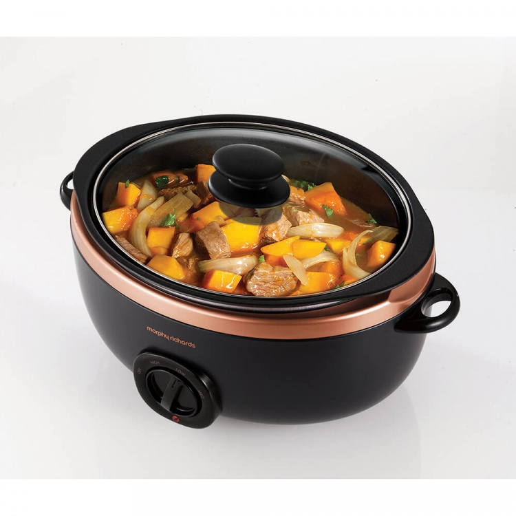 MORPHY Slow Cooker Roséguld 6,5L